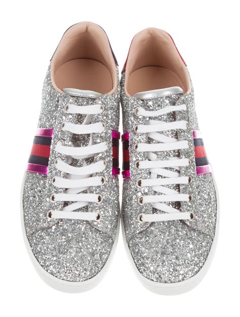 gucci glitter web sneaker replica|Gucci glitter web sneakers.